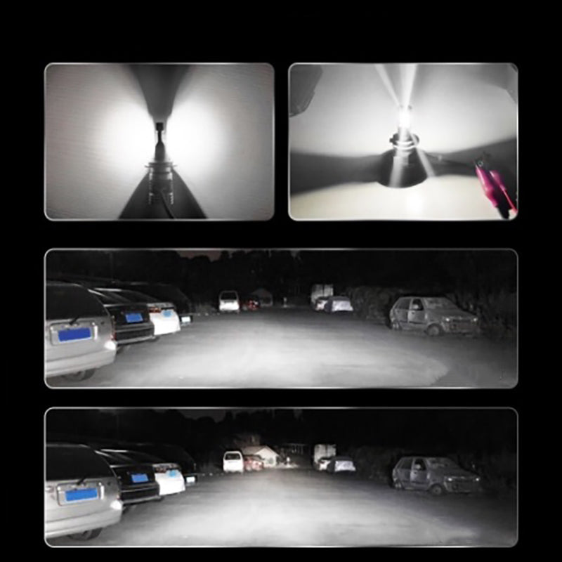 Set 2 x Lampa LED M3, H4, 55W, 8000 lumeni, 2 faze, 9/32V, 6500K