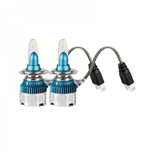 Set 2 x Becuri auto LED H7, 110W/set, IP65, 6500K