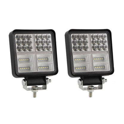 Set 2 x Proiectoare auto 58LED cu stroboscop, 160W/set, 10/30V