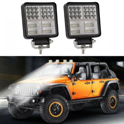 Set 2 x Proiectoare auto 58LED cu stroboscop, 160W/set, 10/30V