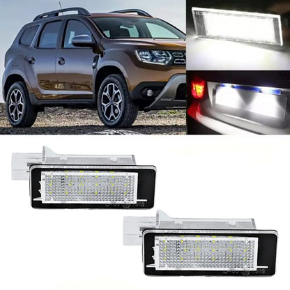 Set Lampi iluminare numar Dacia Duster 2009