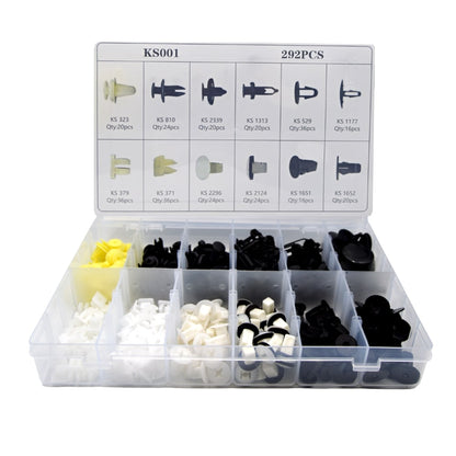 Set cleme de fixare pentru Toyota, 292 piese, plastic