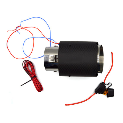 Ornament auto toba esapament, LED, universal