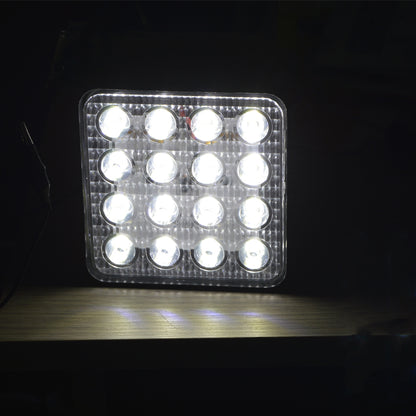 Set 2 x proiectoare LED patrate, 48W, IP67