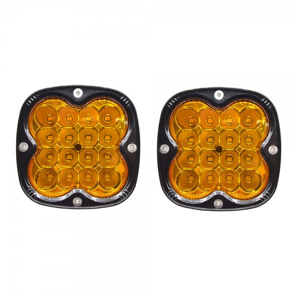 Set 2 x Proiectoare auto LED, 72W/set, 3000k