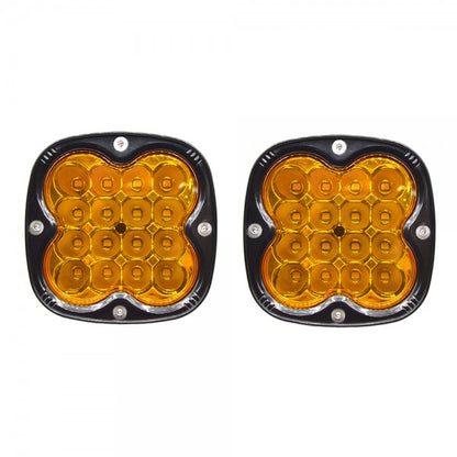 Set 2 x Proiectoare auto LED, 72W/set, 3000k