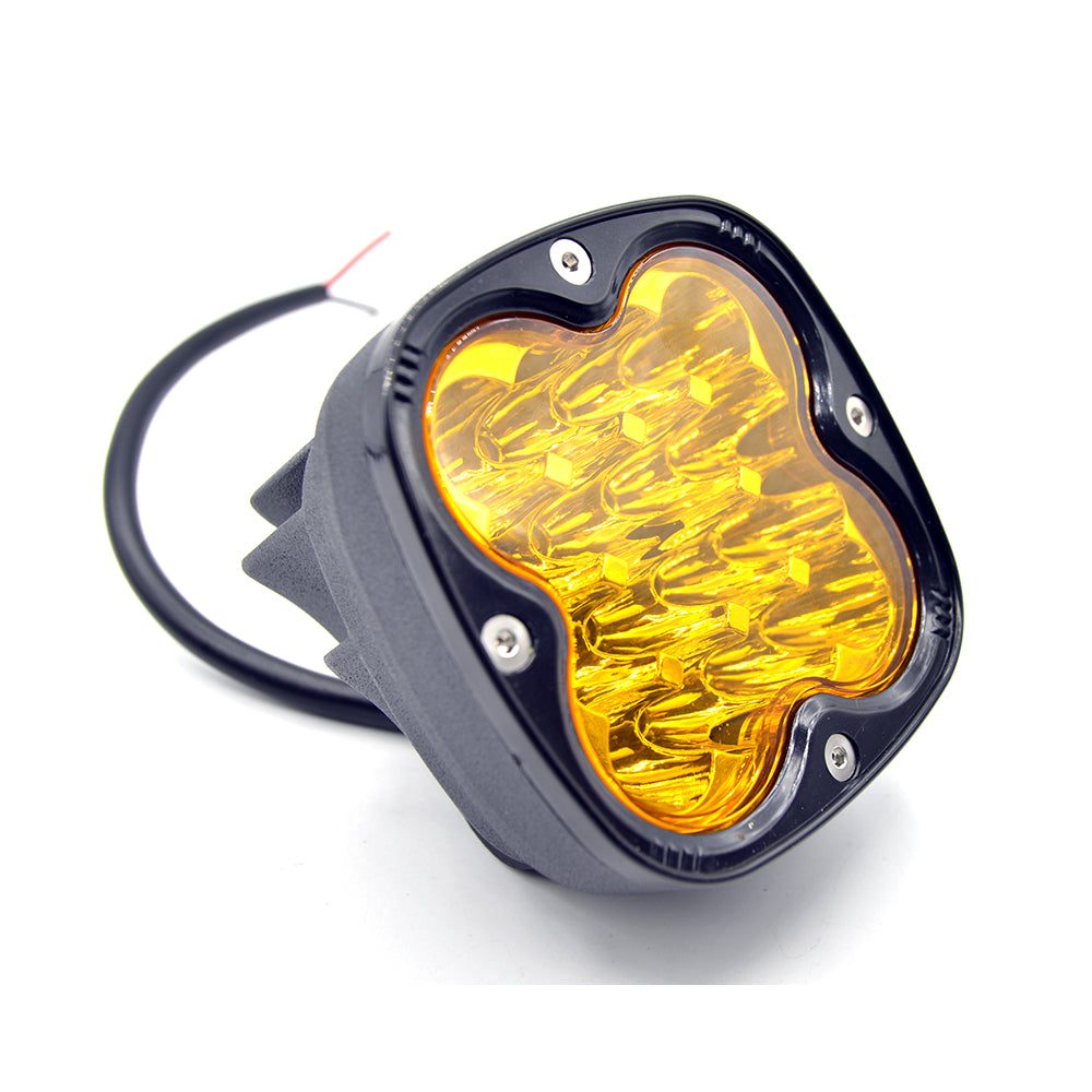 Set 2 x Proiectoare auto LED, 72W/set, 3000k