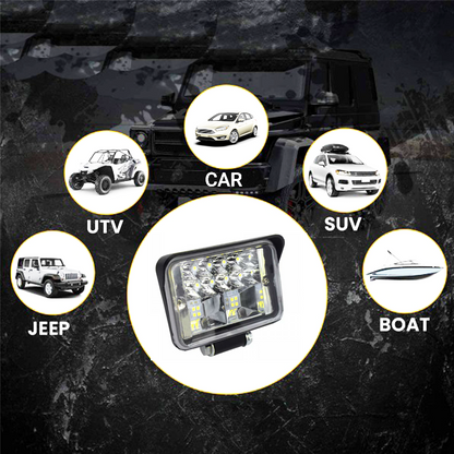 Set 2 Proiectoare LED, 108W/set, 9/32V, 18LED