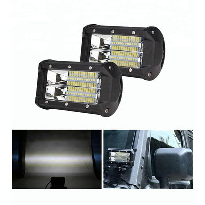 Set 2 x Proiectoare auto, LED, 144W/Set, 12/24V