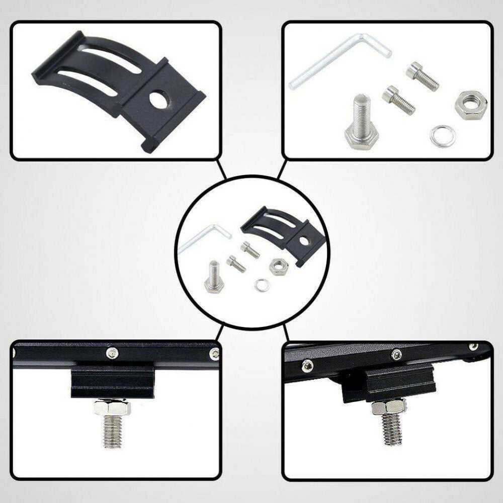 Set 2 x Proiectoare auto, 144W/Set, 12/24V, 24 LED