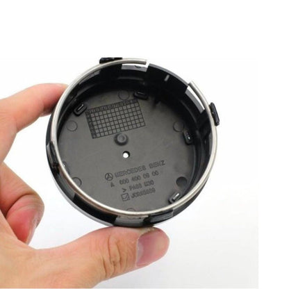 Set 4 Capace jante cu sigla Mercedes Benz, AMG, 75mm