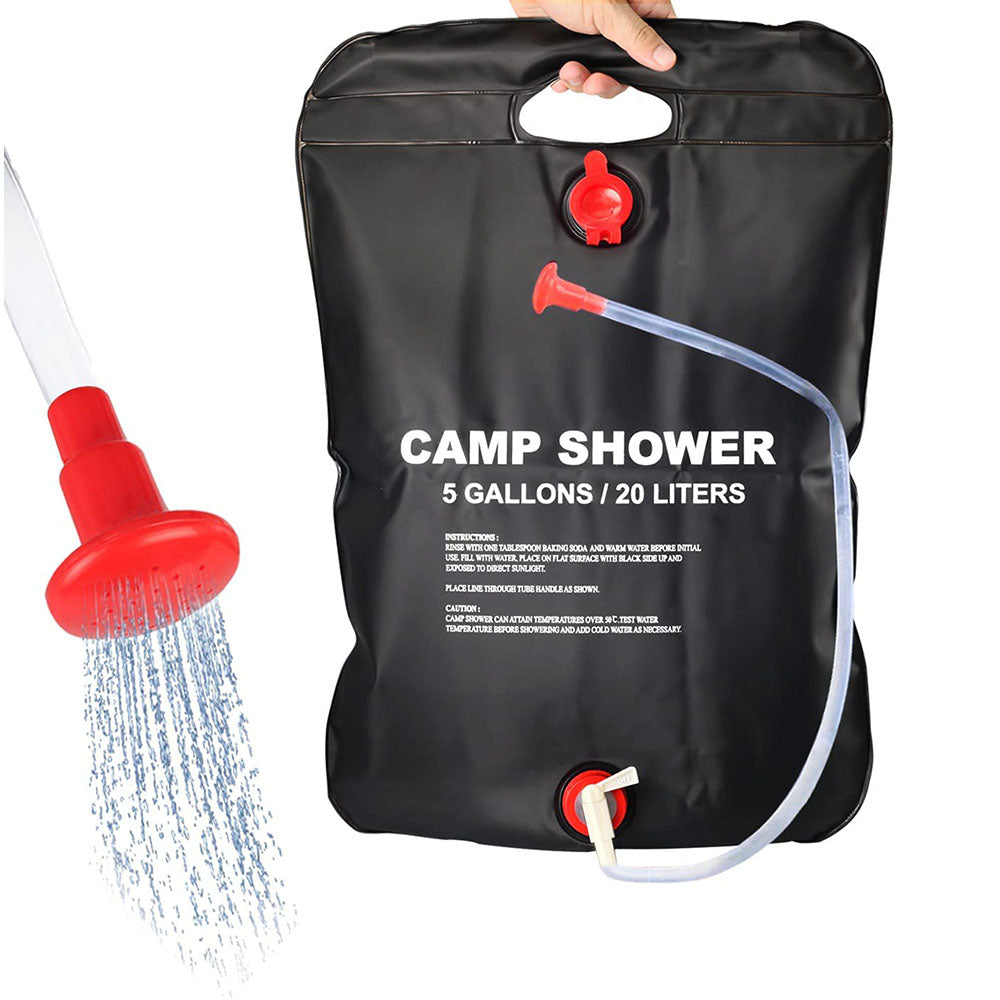 Dus portabil pentru camping/drumetii, 20L