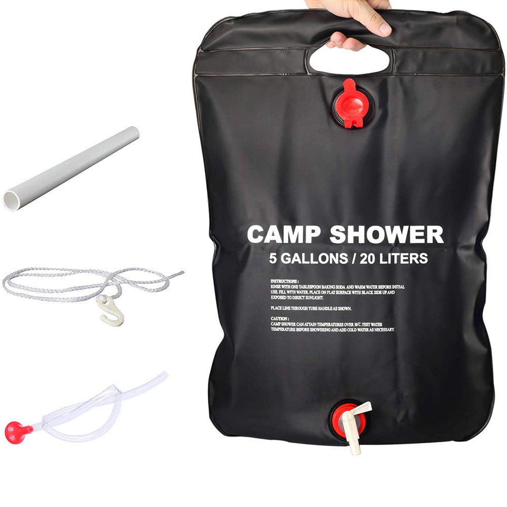 Dus portabil pentru camping/drumetii, 20L