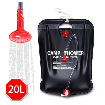 Dus portabil pentru camping/drumetii, 20L