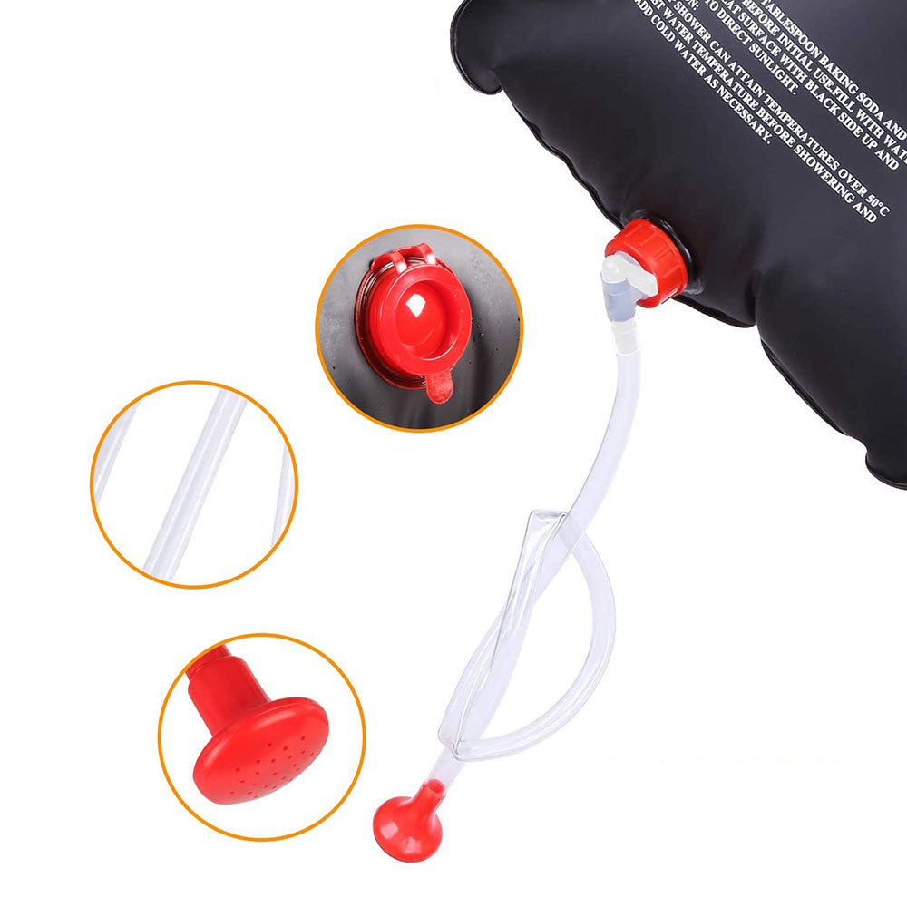 Dus portabil pentru camping/drumetii, 20L