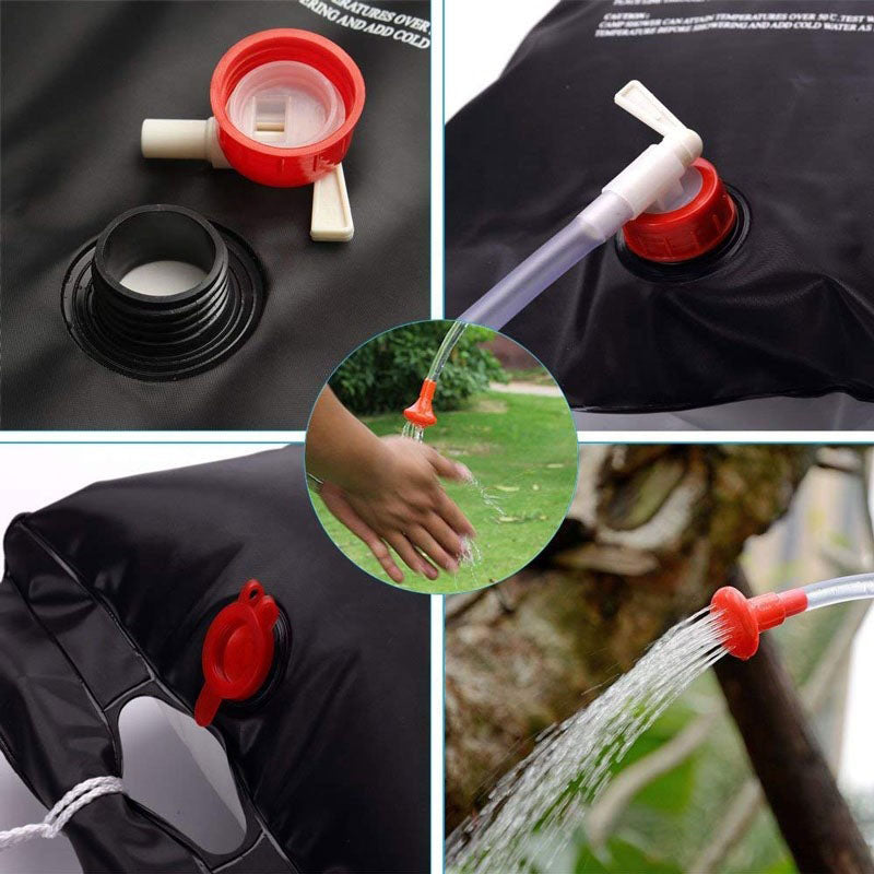 Dus portabil pentru camping/drumetii, 20L