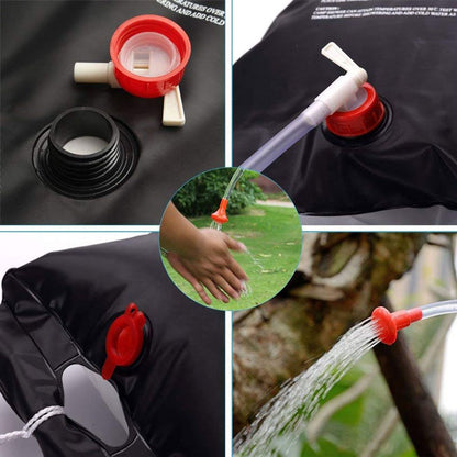 Dus portabil pentru camping/drumetii, 20L