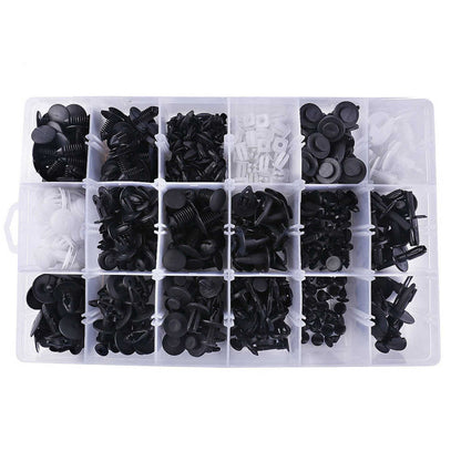 Set cleme auto de fixare, universale, 415 piese