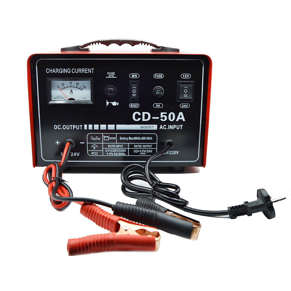 Redresor auto CD50A, IP23, 12V, curent iesire 2/15A