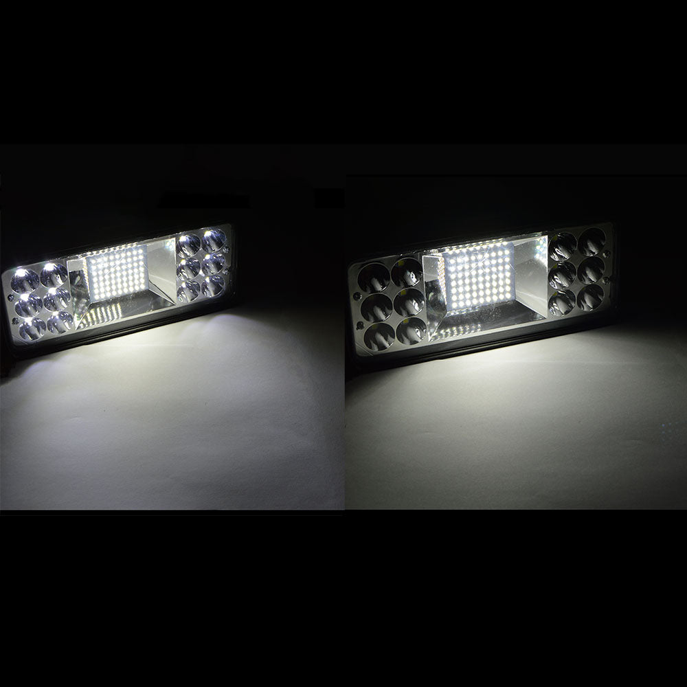 Set 2 Proiectoare LED cu 2 faze, 398W, 12/80V