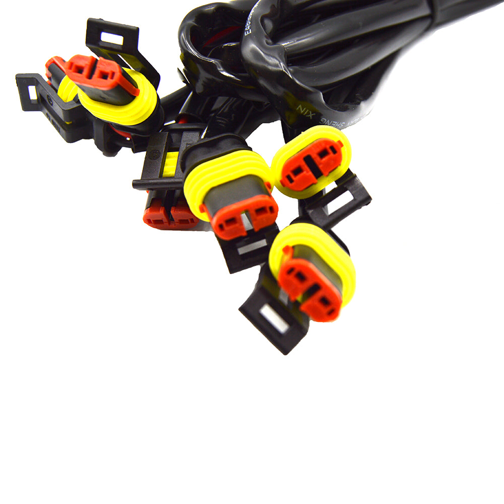 Set 6 Lumini de zi, decoratie grila radiator, 36W, 3 modele