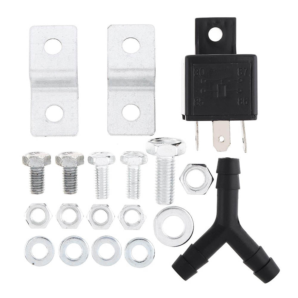 Set claxon cu 2 goarne si compresor, 12V