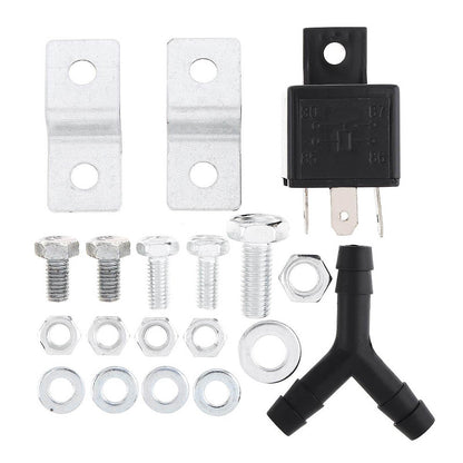 Set claxon cu 2 goarne si compresor, 12V