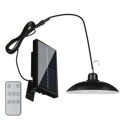 Aplica cu bec LED si panou solar, cu telecomanda, 30SMD, 400lm
