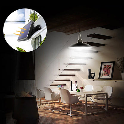 Aplica cu bec LED si panou solar, cu telecomanda, 30SMD, 400lm