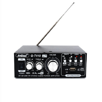 Amplificator profesional tip statie T110, BT, telecomanda