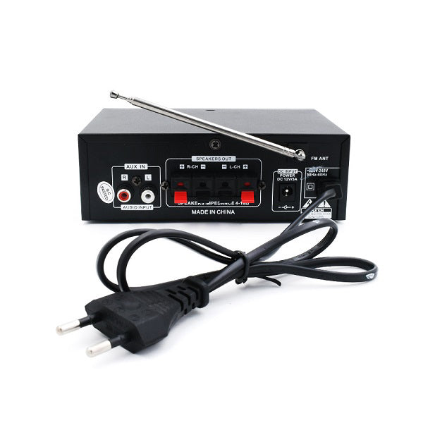 Amplificator profesional tip statie T110, BT, telecomanda