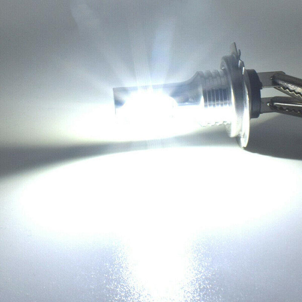 Set 2 Becuri auto H7, 12 LED SMD/bec, 160W/set