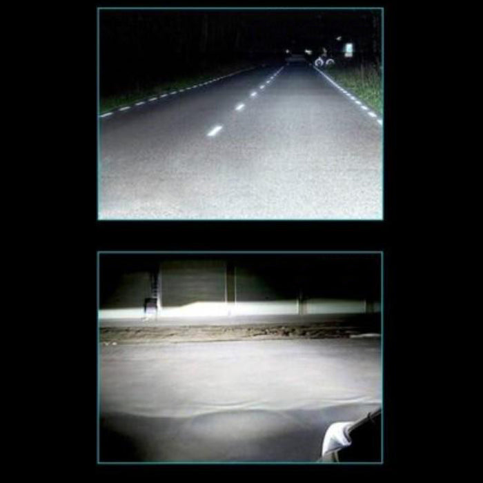 Set 2 Becuri auto H7, 12 LED SMD/bec, 160W/set