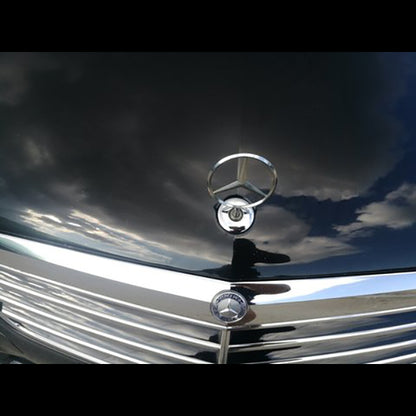 Emblema Mercedes Benz, star, montare pe capota, 133mm