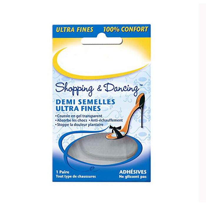 Set 2 branturi din gel transparent, protectie talpi