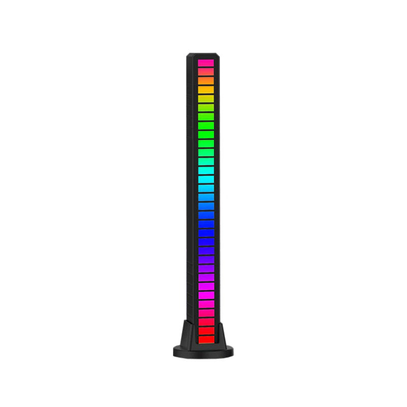 Bara LED RGB D08 cu activare sonora, 32 LED, USB