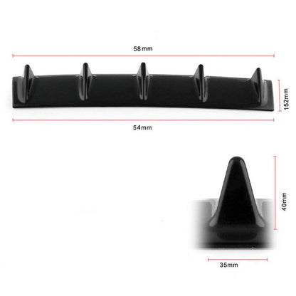 Difuzor bara auto, universal, negru, 58 cm