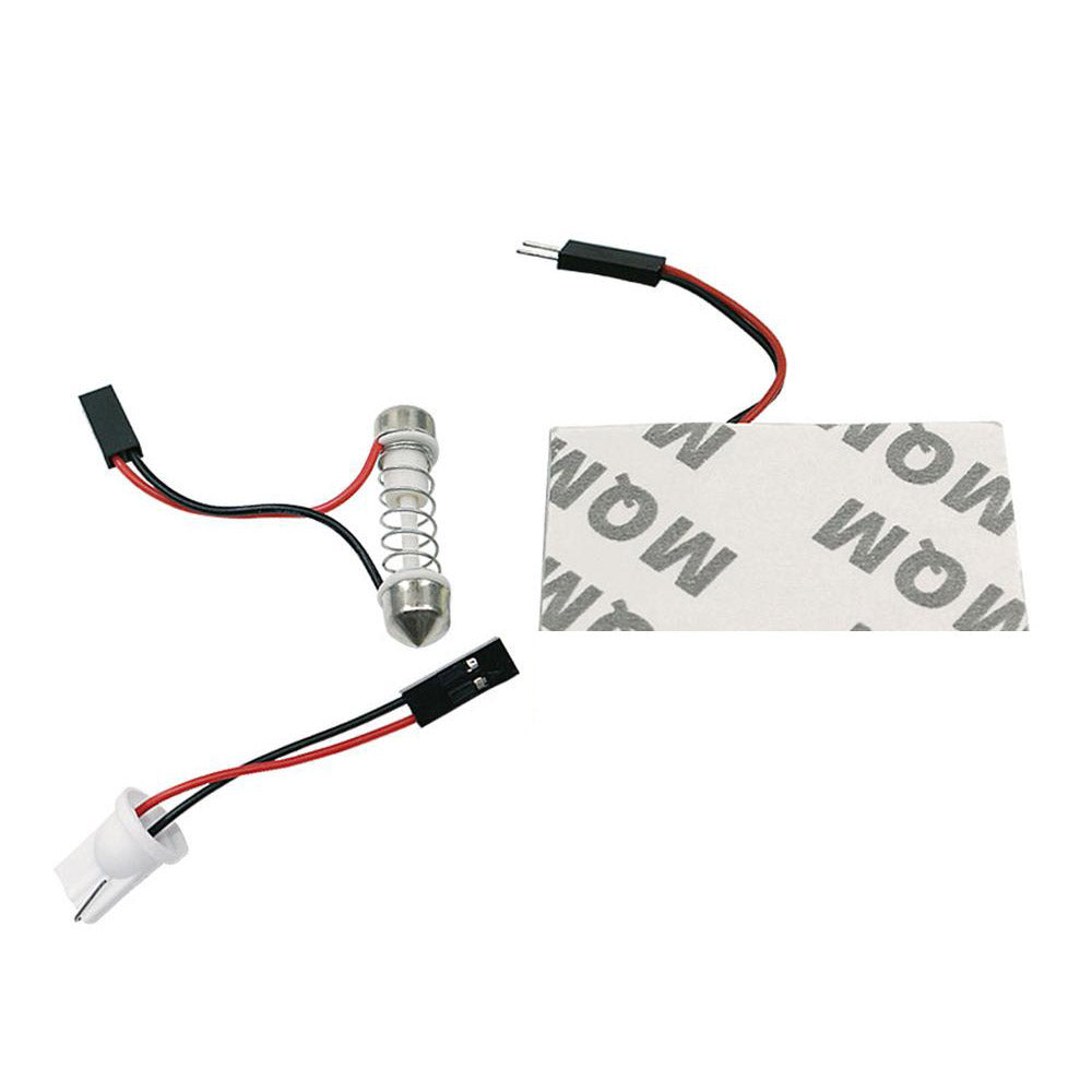 Set 2 x becuri auto LED, T10 / C5W, SMD, 5W, 2 modele, 18LED