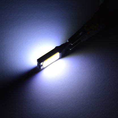 Set 2 x becuri auto LED T10, COB, 6W, Canbus, 2 modele, 48LED