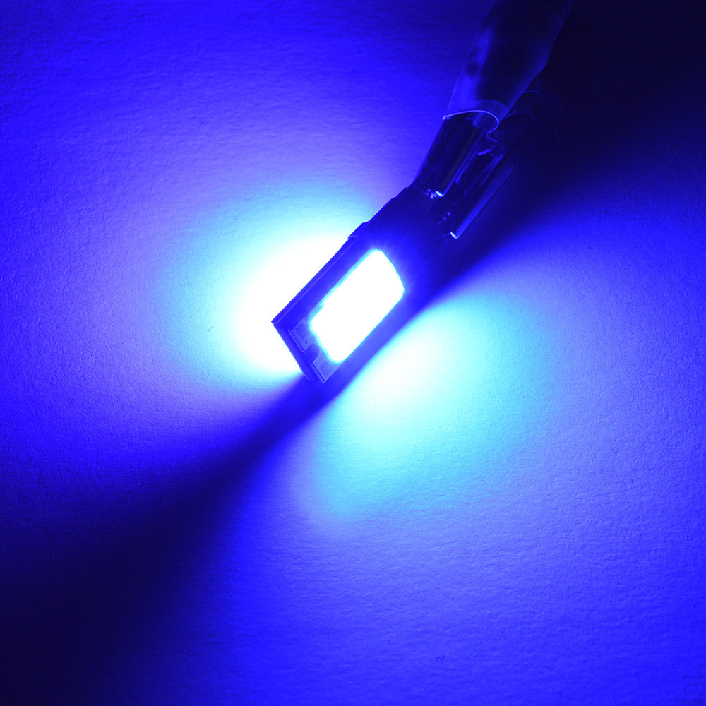 Set 2 x becuri auto LED T10, COB, 6W, Canbus, 2 modele, 48LED