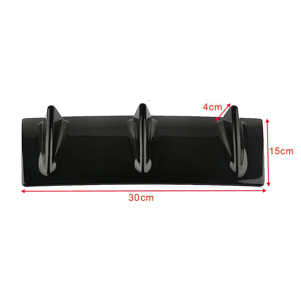 Ornament difuzor bara auto, universal, negru, 30 cm