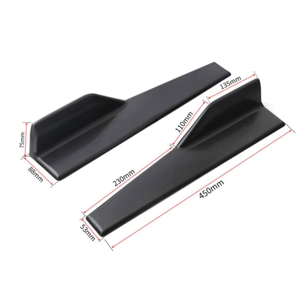 Set 2 x ornamente extensii prag lateral, universal