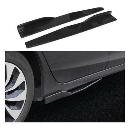 Set 2 x ornamente auto extensii prag lateral, universal, 75cm