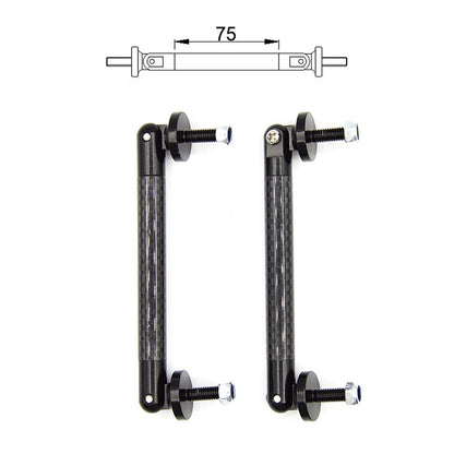 Set 2 x tije sustinere prelungire bara, carbon