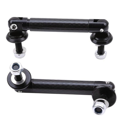 Set 2 tije sustinere prelungire bara, carbon, 150mm