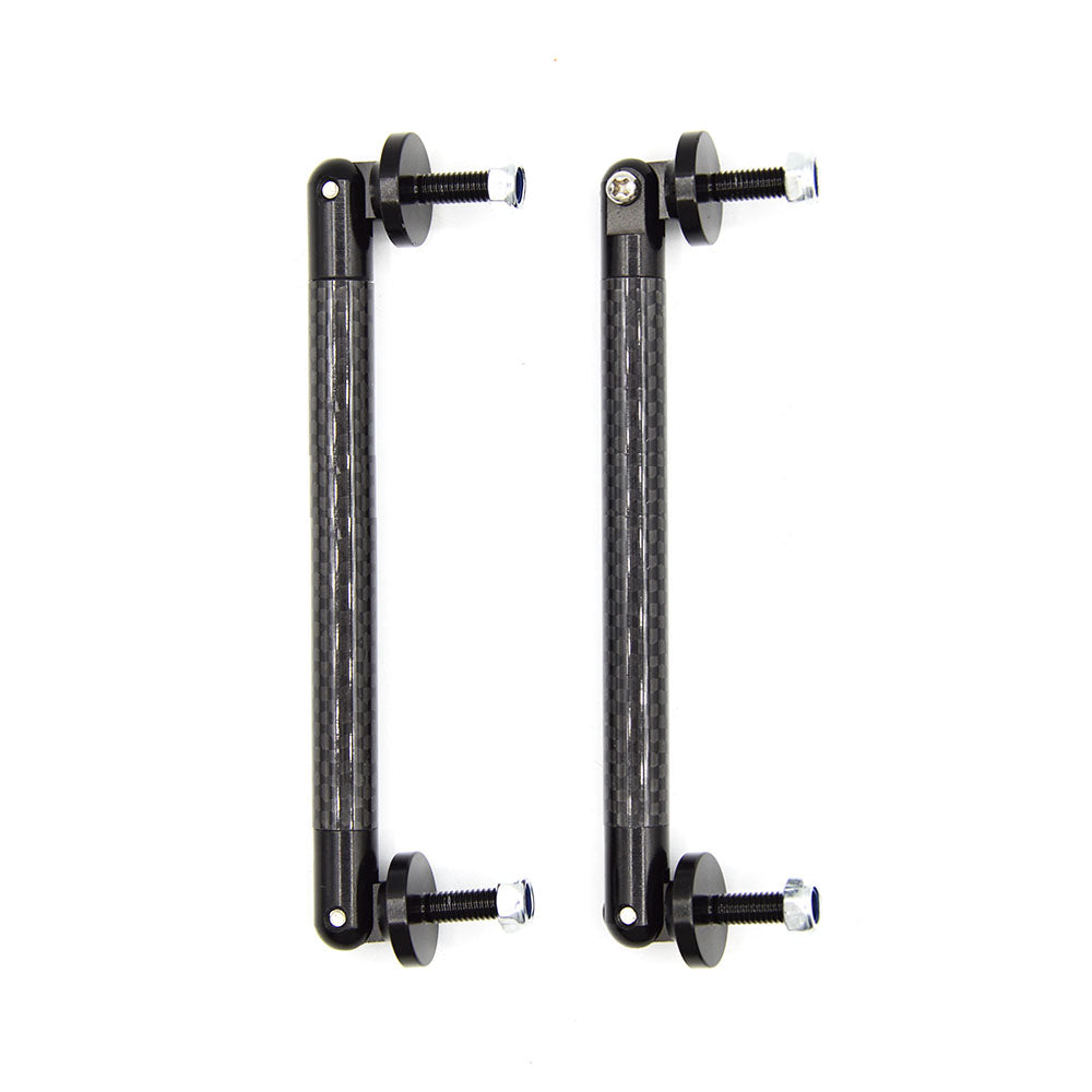 Set 2 tije sustinere prelungire bara, carbon, 195mm