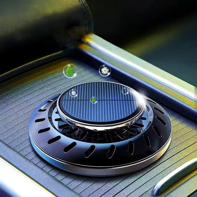 Mini odorizant auto cu incarcare solara, JG009