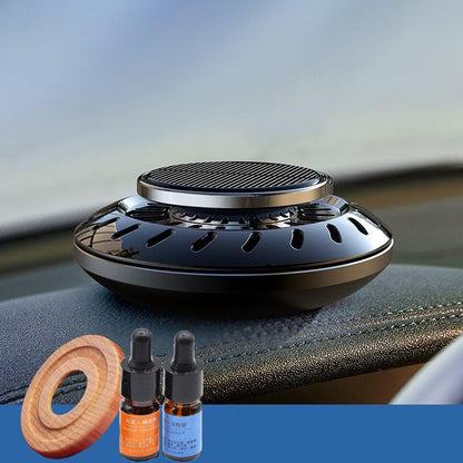 Mini odorizant auto cu incarcare solara, JG009