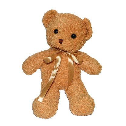 Jucarie urs de plus, 4 modele, 35 cm, funda decorativa