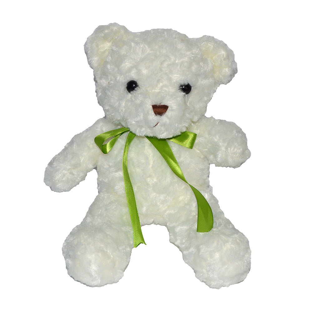 Jucarie urs de plus, 4 modele, 35 cm, funda decorativa